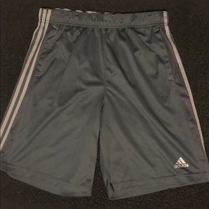 Adidas Grey Basketball shorts